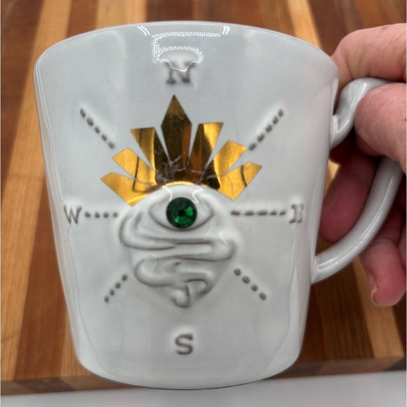 STARBUCKS COMPASS N.S.E.W. COFFEE MUG ANNIVERSARY COLLECTION 2014 12 Oz. - Picture 2 of 5